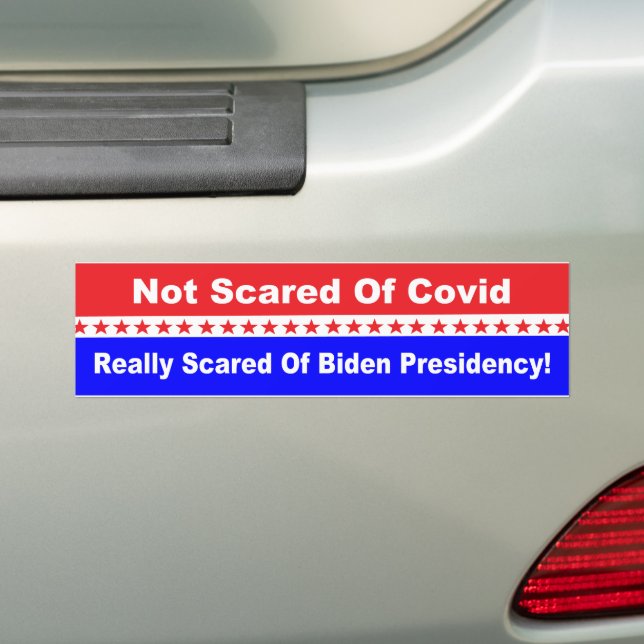 Autocollant De Voiture Pas Peur Du Covid (En voiture)