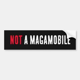 Autocollant De Voiture Pas une magamobile - Tesla Love/Elon Hate