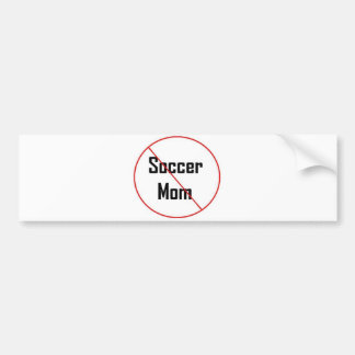 Autocollant De Voiture Pas une maman du football