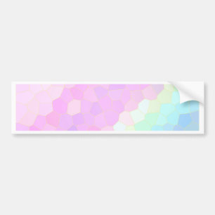 Autocollant De Voiture Pastel Mosaic