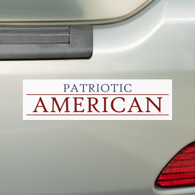 Autocollant De Voiture PATRIOT Américain (En voiture)