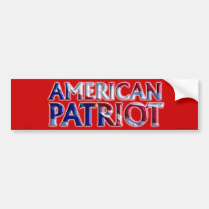 Autocollant De Voiture Patriot américain - Sticker pare-chocs