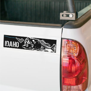 AUTOCOLLANT DE VOITURE PATRIOT - IDAHO FRAPPANT - UNE MAUVAISE BASE
