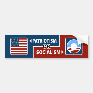 Autocollant De Voiture Patriotisme d'Anti-Obama ou adhésif pour