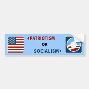 Autocollant De Voiture Patriotisme d'Anti-Obama ou adhésif pour