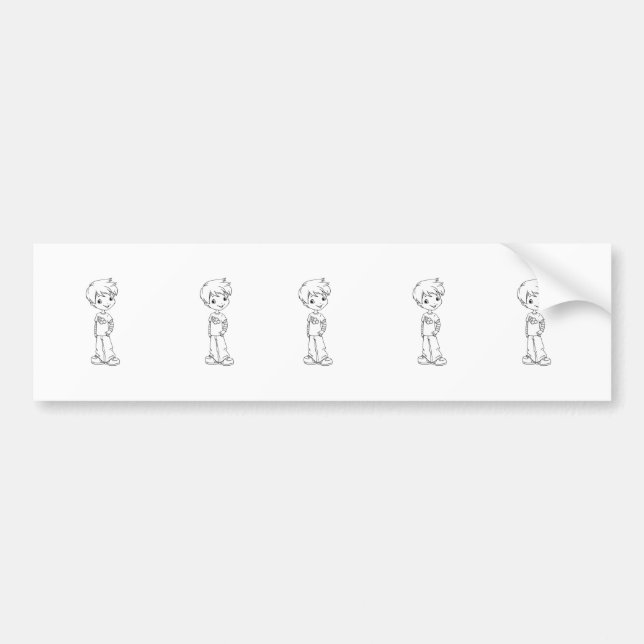 AUTOCOLLANT DE VOITURE PATROUILLE (Devant)