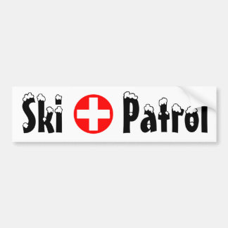 Autocollant De Voiture Patrouille - adhésif pour pare-chocs