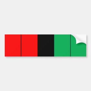 Autocollant De Voiture Patterns de Kwanzaa Colors
