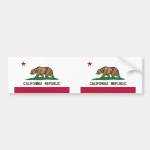 Autocollant De Voiture pavillon de l'État de Californie