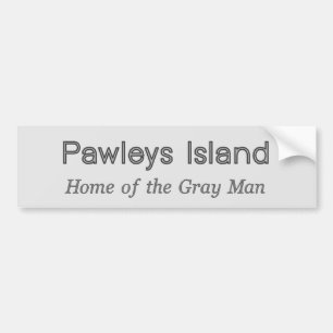Autocollant De Voiture Pawleys Island Grey Man