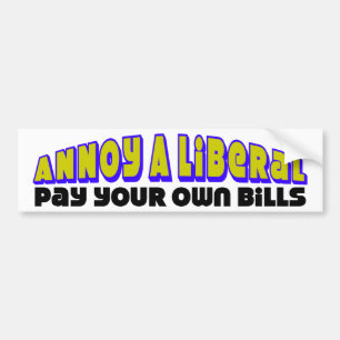 Autocollant De Voiture Payez vos propres factures !