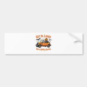Autocollant De Voiture Perdre nous devenons Éffrayants Halloween
