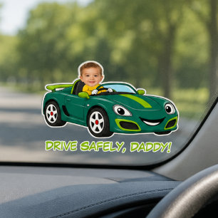 Autocollant de voiture personnalisé avec photo de