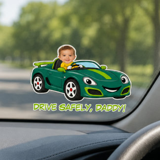 Autocollant de voiture personnalisé avec photo de 