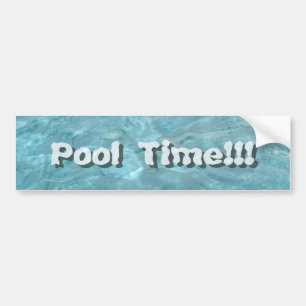 Autocollant De Voiture Personnalisez: Piscine Eau Abstraite