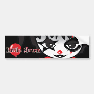 Autocollant De Voiture Petit Clown