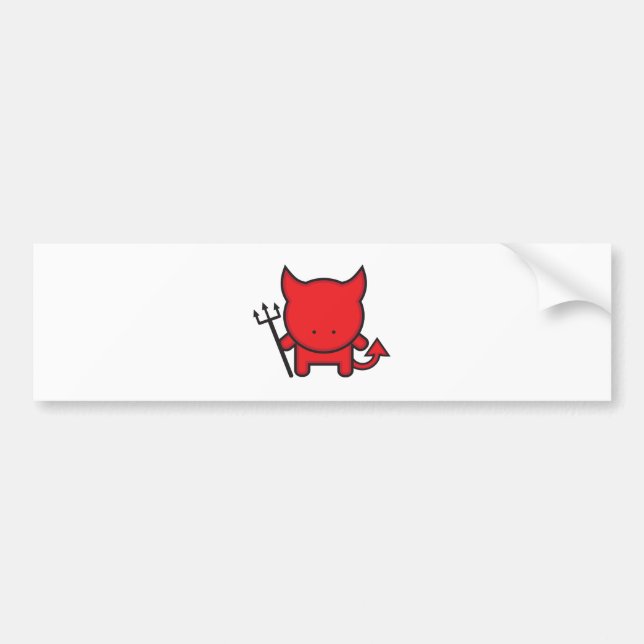 Autocollant De Voiture Petit diable (Devant)