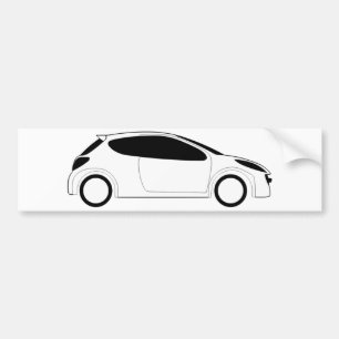 AUTOCOLLANT DE VOITURE PEUGEOT 207