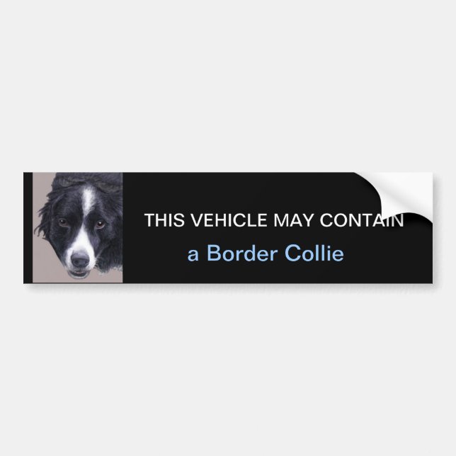 Autocollant De Voiture peut contenir une colonne de bordure (Devant)