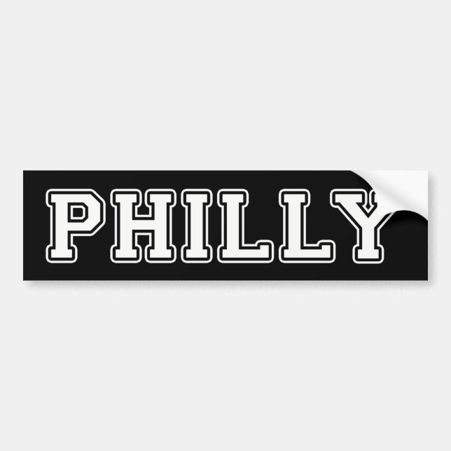 Autocollant De Voiture Philadelphie Pennsylvanie (Devant)