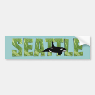 Autocollant De Voiture PIÈCE EN T Seattle