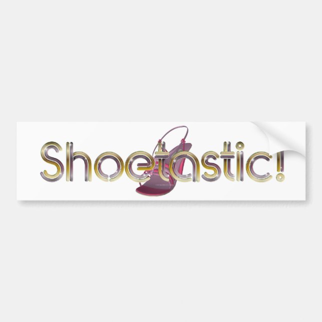 Autocollant De Voiture PIÈCE EN T Shoetastic (Devant)