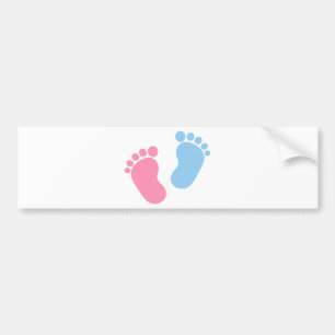 Autocollant De Voiture Pieds de bébé