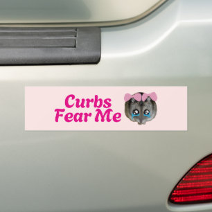 Autocollant De Voiture Pilote de Hamster triste