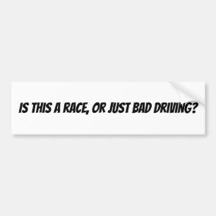 Autocollant De Voiture Pilote de vitesse Slogan