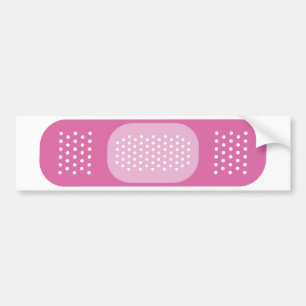 Autocollant De Voiture Pink Bandage