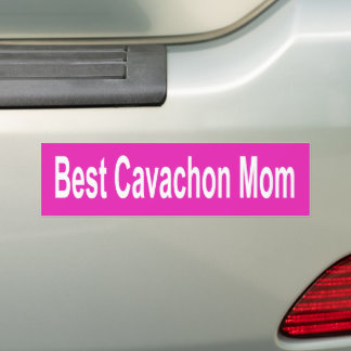 Autocollant De Voiture Pink Best Cavachon Maman Bumper Sticker Chien