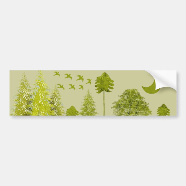 Autocollant De Voiture Pins avec Personnaliser de lune Changement de coul (Devant)