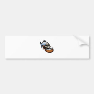 Autocollant De Voiture Piranha