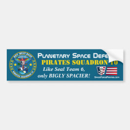 Autocollant De Voiture Pirates Squadron