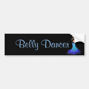 Autocollant De Voiture Pisces Belly Dancer Art