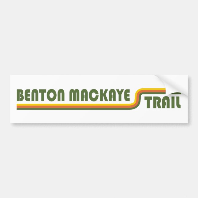 Autocollant De Voiture Piste Benton MacKaye (Devant)