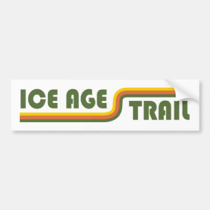 Autocollant De Voiture Piste glaciaire