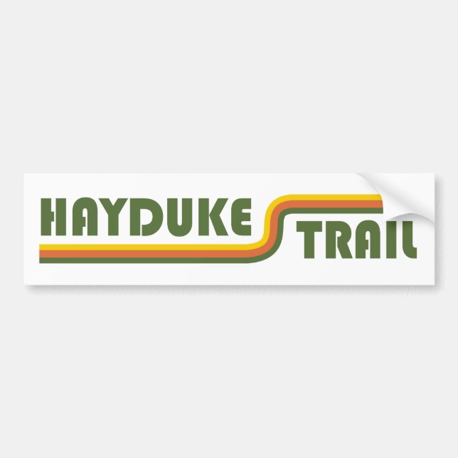 Autocollant De Voiture Piste Hayduke (Devant)
