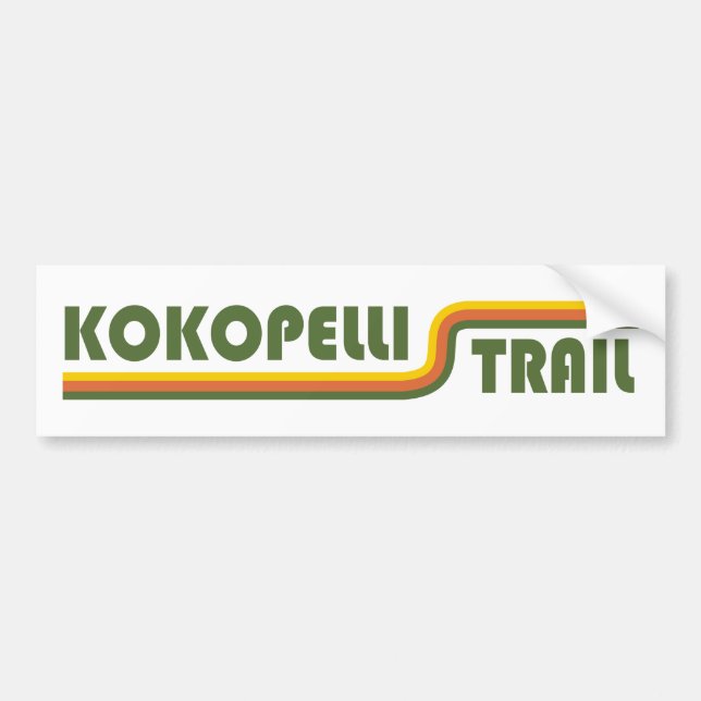 Autocollant De Voiture Piste Kokopelli (Devant)