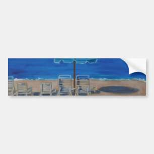 Autocollant De Voiture Plage