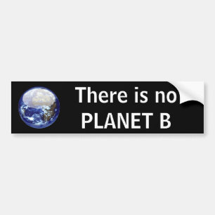 Autocollant De Voiture Planète B