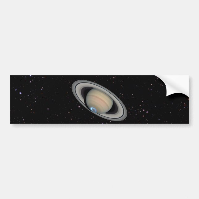 Autocollant De Voiture Planète Saturn Starry Sky (Devant)