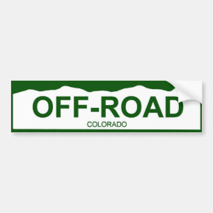 Autocollant De Voiture plat du Colorado nouveau - TOUS TERRAINS