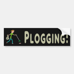 Autocollant De Voiture Plogging
