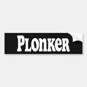 Autocollant De Voiture Plonker