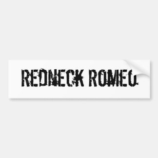 Autocollant De Voiture Plouc Romeo