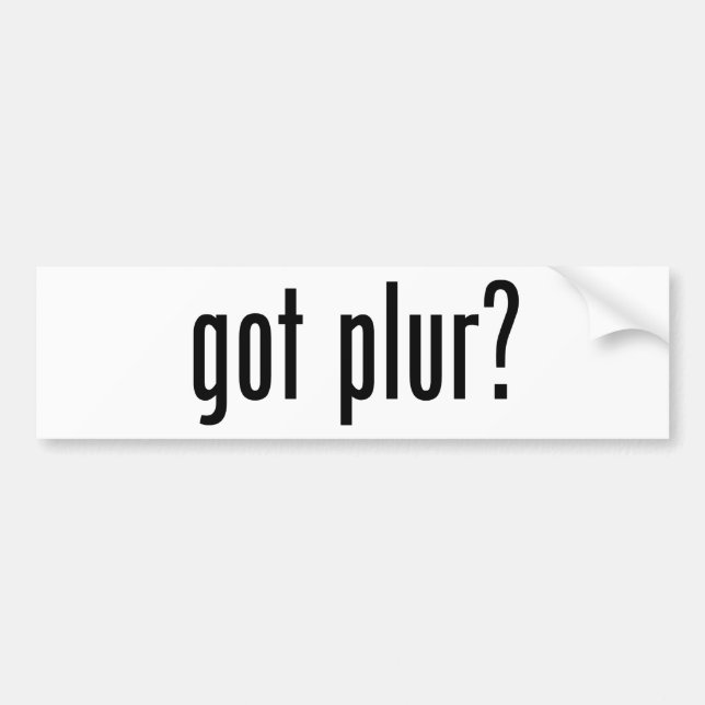 Autocollant De Voiture plur obtenu ? (Devant)
