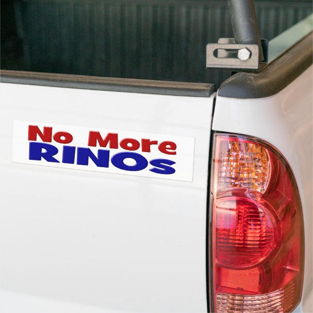 Autocollant De Voiture Plus de RINO rouge & bleu (Sur camion)