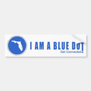 Autocollant De Voiture Point bleu la Floride