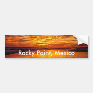Autocollant De Voiture Point Mexique de roche de Puerto Peñasco aka